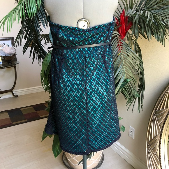 🇺🇸 LANE BRYANT Spaghetti Strap Dress w/Belt, Size 26 - Picture 2 of 5